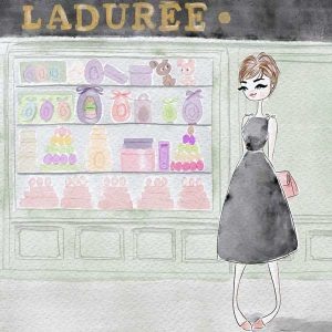 laduree-window-shop-Paris-Parisian-woman