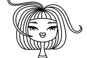 easy and bold simple thick Line coloring-book-page-for-adults-free-download